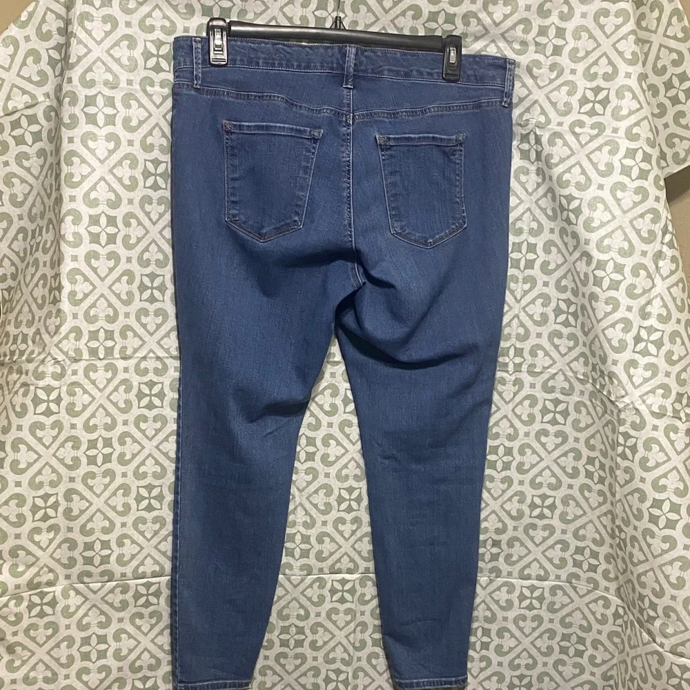 Jessica Simpson Women's Blue Skinny Jeans - Picture 4 of 4